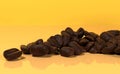 Realistic Pile Of Coffee Beans