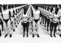 Humanoids Robots army