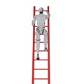 Robot climb ladder