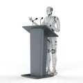 Robotic public speaker