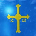 Asturias flag icon