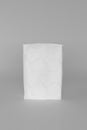 3d rendering of a sack of cement on white background