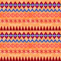 3D rendering Scandinavian Christmas vintage jacquard seamless pattern