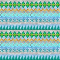 3D rendering Scandinavian Christmas vintage jacquard seamless pattern