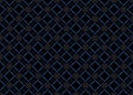 3d rendering. seamless modern dark blue light tone square grid line pattern design wall background. Royalty Free Stock Photo