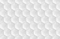 3d rendering. Seamless modern gray hexagonal shape pattern tile design wall texture background.