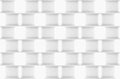 3d rendering. seamless modern luxurious square white brick square pattern wall background.