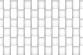 seamless modern white square box pattern wall design texture background. Royalty Free Stock Photo