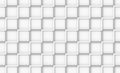 3d rendering. seamless modern white square brick tile blocks wall background Royalty Free Stock Photo