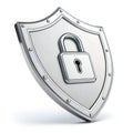 3D Rendering Security Icon Transparent Royalty Free Stock Photo
