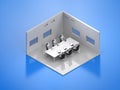 Conference room isometric