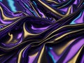 3D rendering of a shiny satin fabric.