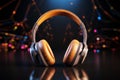 3D rendering showcases headphones as the ultimate audio listening device