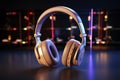 3D rendering showcases headphones as the ultimate audio listening device