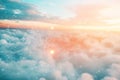 Interconnected Digital Cloudscape Visualization