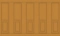 3d rendering. simple brown wood classical pattern wall background.