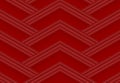 3d rendering. simple red triangle pattern art wall background