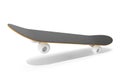 3d rendering skateboard on air isolated on white background.