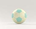 3D rendering soccer classic design