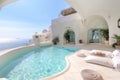 3D rendering software\n\nMediterranean Dream Villa with Sparkling Pool - Perfect Summer Getaway Royalty Free Stock Photo