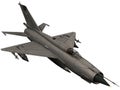 3d Rendering of a Soviet Mig 21 Fishbed Royalty Free Stock Photo
