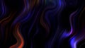 3d rendering space wave liquid neon dark multicolour splash background