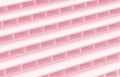 3d rendering. sweet soft pink color tone brick stack design wall background. Royalty Free Stock Photo