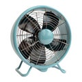 3D Rendering of a Table Fan on Transparent Background - Ai Generated Royalty Free Stock Photo