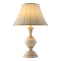 3D Rendering of a Table Light Lamp for Bedroom on Transparent Background - Ai Generated Royalty Free Stock Photo