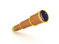 3D Rendering of telescope spyglass