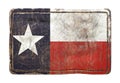 Old Texas State flag Royalty Free Stock Photo