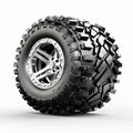 Eye-catching 2x4 Off Roader Tire Design - Crystalcore Style Royalty Free Stock Photo