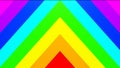 3D rendering. Triangular pattern with the colors of the rainbow. Colorful background with triangular pattern. Pattern with