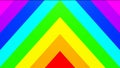 3D rendering. Triangular pattern with the colors of the rainbow. Colorful background with triangular pattern. Pattern with