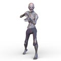 3D rendering of undead monster