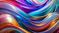 3D rendering of a vibrant colored vortex spiral seems to swirl upwards that appears to be endless