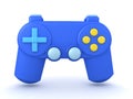 3D Rendering of video game controller gamepad