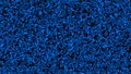 3d rendering of a viscous mass of deformed cells joining and deforming each other in blue color