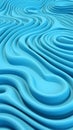 3d rendering of waves on a blue background Royalty Free Stock Photo