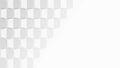 3d rendering. White hexagonal grid shape pattern wall background Royalty Free Stock Photo