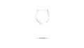 3d rendering of wineglass different color wine for gourmets