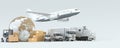 International transportation air and land