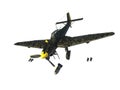 3D rendering of a world war two german dive bomber diving Royalty Free Stock Photo