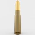 3d Rendering of a 7.62x39 Cartridge Royalty Free Stock Photo
