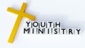 3d rendering of Youth ministry Royalty Free Stock Photo