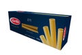 3D rendering ziti pack of Barilla Italian pasta