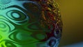 3D renderings. 3D high quality render. Colorful abstract background with a liquid texture and many colored lights. Presentation