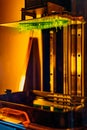 3d resin printer in interior showroom Royalty Free Stock Photo