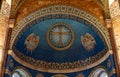 d, restored interior of Fitzrovia Chapel at Pearson Square in London W1, UK. Royalty Free Stock Photo