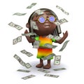 3d Rich rasta